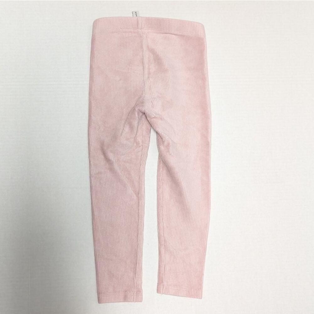 Janie & Jack Pink Velour leggings | Girls 3T